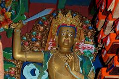 18 Manjushri Statue In Dokhang Main Prayer Hall Of Tengboche Gompa.jpg